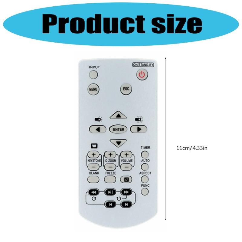 Durability Remotes Control for Projectors XJV10X XJV110 XJF10X XJF20XN XJF100W Controller Not Require Setups Easy To Use