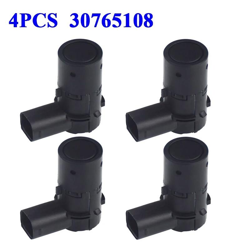 4PCS 30765108 PDC Parking Sensor Fit For Volvo S40 S60 S80 V50 V70 XC70 XC90 Car Bumper Reverse Parking Backup Assist Sensor