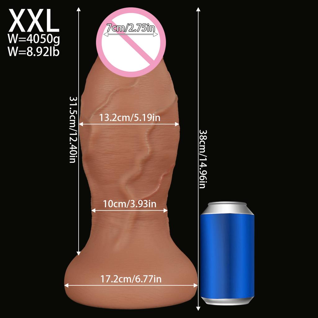 Super Large And Thick Female Egg Free Penis Silicone Simulation Soft Meat Penis For Couples To Satisfy Masturbation Device Adult Sex Toy