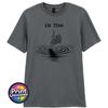 Im Fine Skeleton Hand Funny T Shirt Dark Humour Tee Sarcastic Gothic Gift S2XL