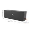 Air Humidifier, 3D Fireplace Diffuser, Multi-Color Flame, 320ml Aromatherapy Humidifier - Ideal For Bedroom, Office