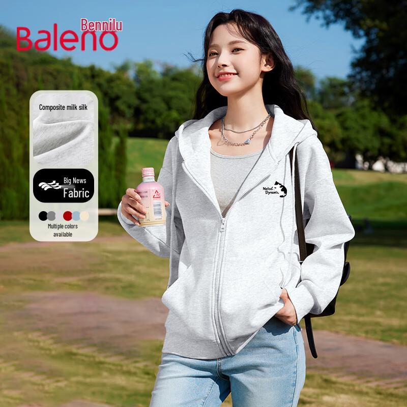

Baleno Women s Hooded Cardigan Sweatshirt XL