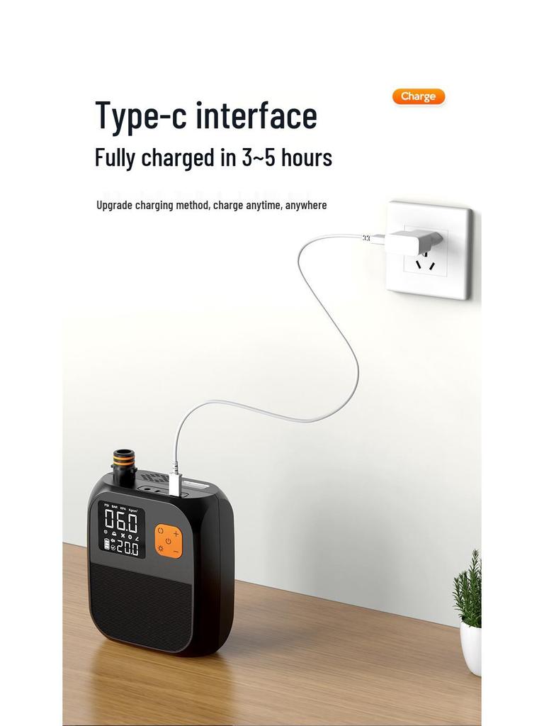 Portable Wireless Air Pump for EVs, Outdoor Tents, SUP Boards & Kayaks