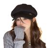 New Autumn and Winter Octagonal Hat Korean Versatile Duck Tongue Beret British Style Baby Hat Women