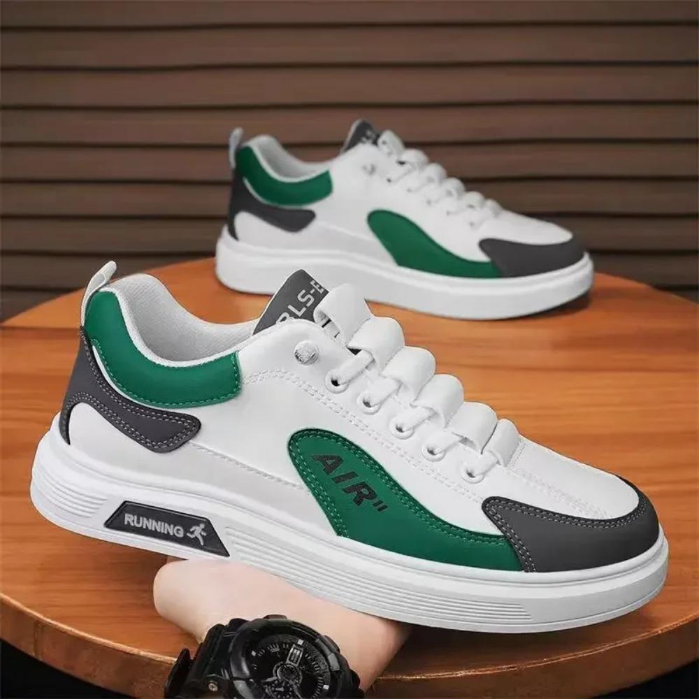2025 Spring and Autumn New Men's Shoes Leather Low