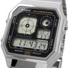 Casio Standard Analog-Digital Watch, Vintage Series A130WE-1A, Unisex, Silver and Black, Overseas Model [Parallel Import]