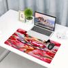 Doll Print Mouse Pad, Anti‑Slip Desktop Keyboard Mat, for PC Laptop Gaming Working Daily Use, Cool Festival Surprise Gift