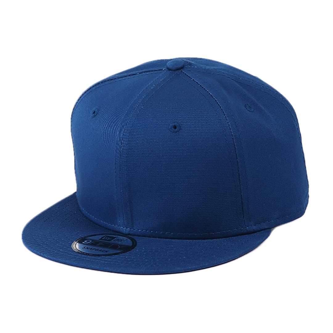 

Cap Plain Hat Snapback 9FIFTY 99HeadwearShop Sticker Included Baseball Cap Unisex Polyester Royal Blue Blue [New Era] Men s [Item]