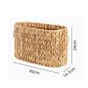 Rattan Storage Basket Double-eared Handle Gourd Grass Storage Box Storage Box Dirty Clothes Basket Home Organization