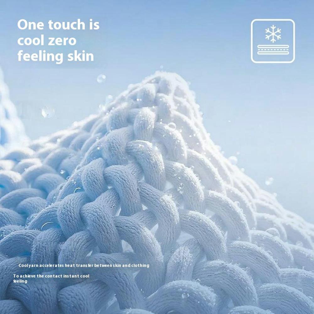 GOLOVEJOY XKZ67 Ice Silk Summer Sun Protection Face Mask for Outdoor Cycling Breathable Face Cover