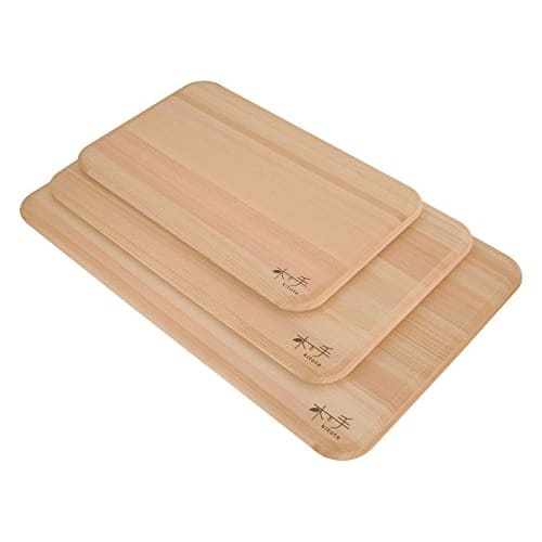Daiwa Industry Wood and Hand Hinoki Cutting Board, Thin, Small Box, 45cm
