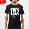 There Are Only Two Genders T Shirt Lgbt Funny Unisexs Top Vintage Casual Top For Everyday Wear Fashion Designer Clothes