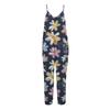 Damen Jumpsuit Bedruckter lässiger lockerer Jumpsuit