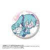 Hatsune Miku x Cinnamoroll Trading Glitter Can Badges Box of 8
