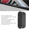 Tissting 4 Pairs Magnetic Luggage Door Buckle and Holder Kit,RV Magnetic Baggage Door Catch with Installation Screws,for RV,Trailer(Black)
