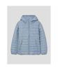 8seconds Light Hooded Padded Jacket Sky Blue