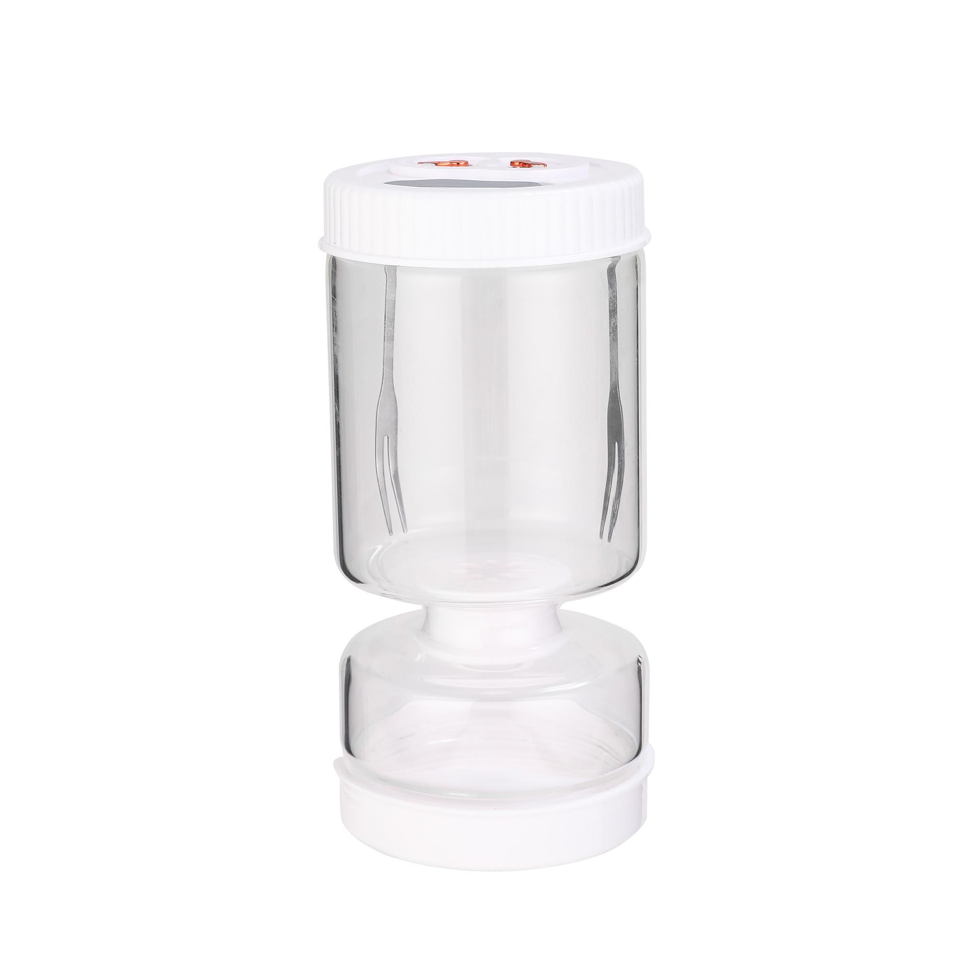 

Герметичная многоразовая банка для солений для влажного и сухого хранения белый