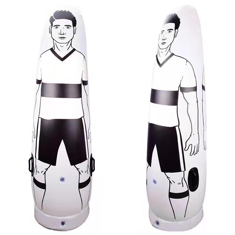 Inflatable Soccer Training Mannequin and Pump