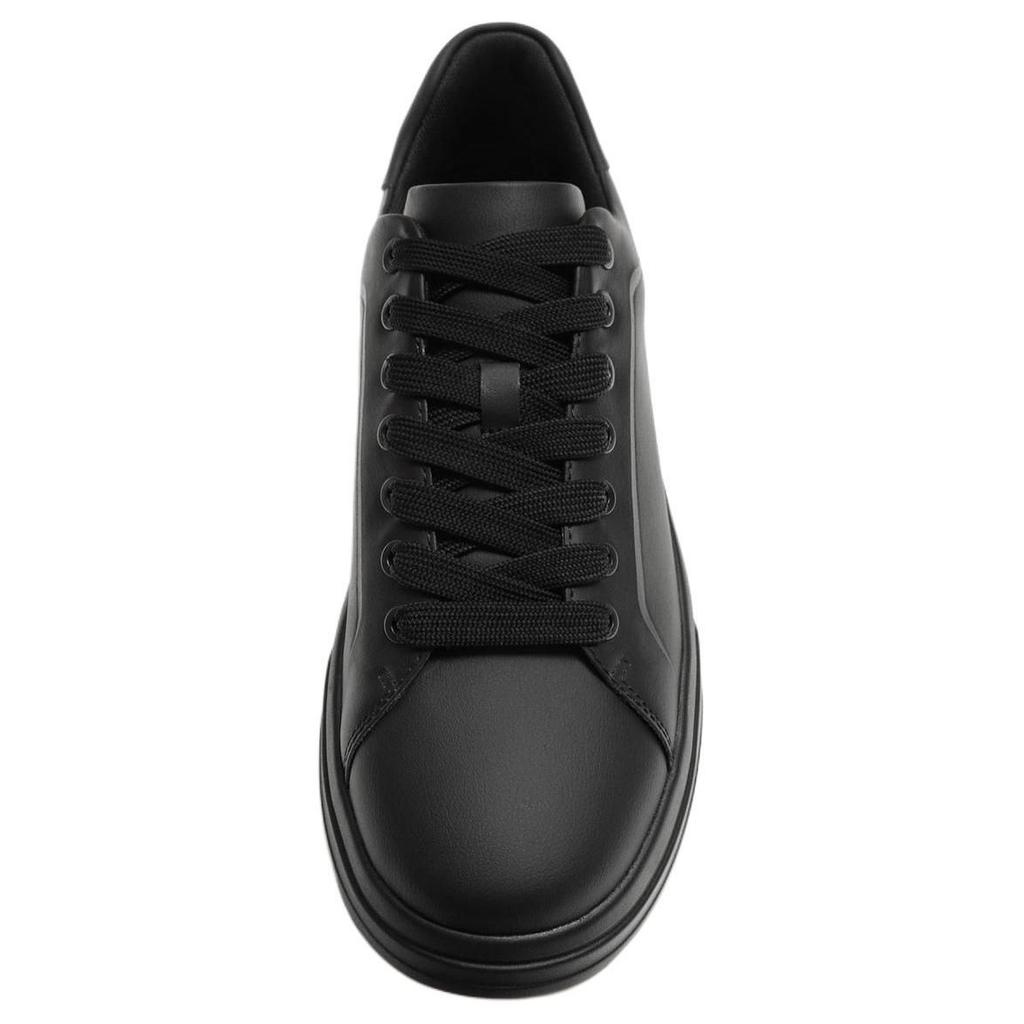 Zara Classic Thick Sole Lightweight Slip Resistant Low Top Skate Shoes Men sneaker Black 12201420800
