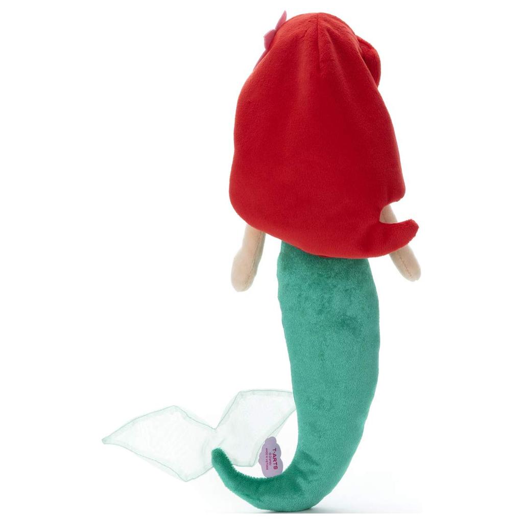 TAKARATOMY A.R.T.S Disney Character Hugtto Friends Ariel Plush Toy, Approximately 34cm Tall