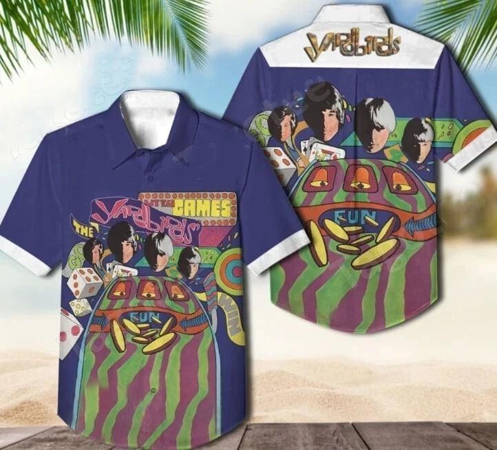 The Yardbirds Little Games Album Cover Hawaiian Shirt EN638 Unisex T-Shirt L