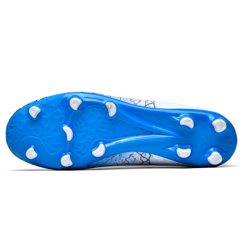 35-45Unisex Football Boots Youth Large Size Football Boots Rubber Soft Sole Long Nails AG Professional Artificial Lawn Training Football Shoes