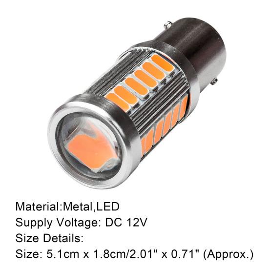 BA15S 1156 P21W Practical Auto Light 360 Degrees Shine 33-LED Durable