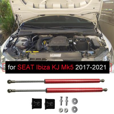 Pro SEAT Ibiza 6F KJ1 2017-2026 Přední kapota Modifikace Plynové vzpěry Zvedací podpěra Tlumič Pístnice Vzpěra