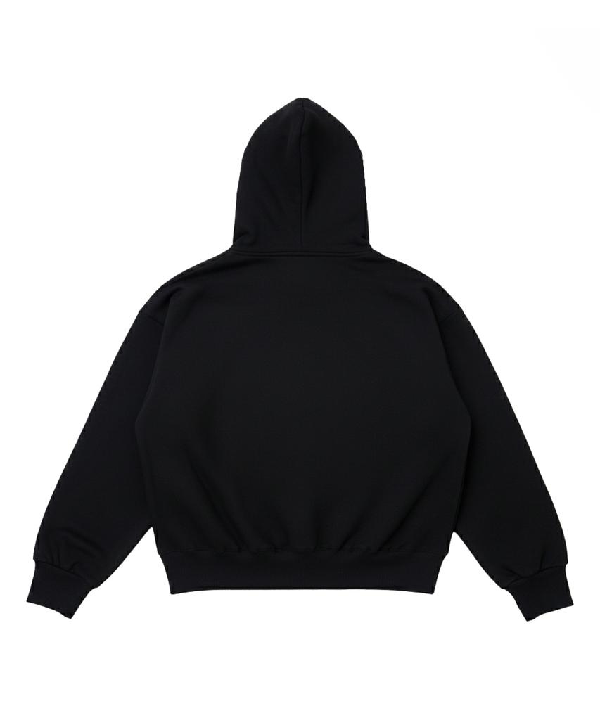 [Stgm Youth] Tiger Crop Hoodie Blk