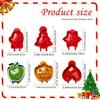 Christmas 6Pcs Mini Pie Molds, Hand Pie Molds, Cute Baking Supplies, Festive Pie Press & Pastry Molds for Holiday Parties & Baking (6)