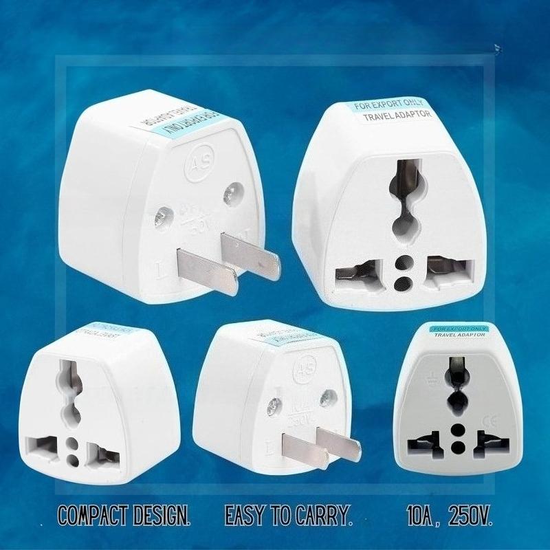 Plug Adapter Multifunction Universal EU US AU Socket Adapter Plug Converter 10A Electrical Socket Type E/F Plug Travel Adapter AC Outlet