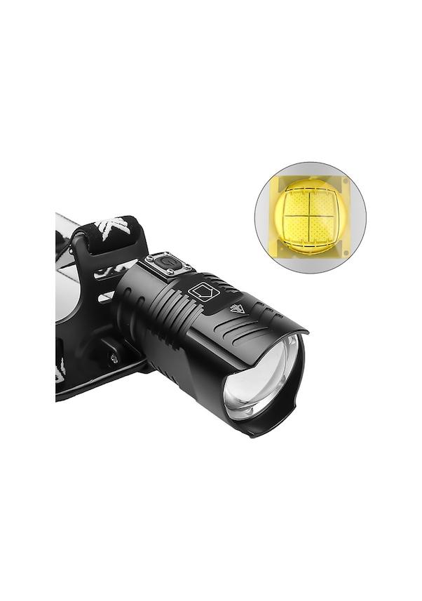 XHP90 Led Headlamp Strong Light Headlight Fishing Head Lamp USB charging I/O Telescopic Zoom P90 outdoor Camping Lighting Lamps