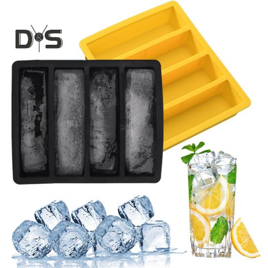 Silikonová miska na led Elastická Odolná proti chladu Praktická Forma na výrobu ledu se snadno vyjme