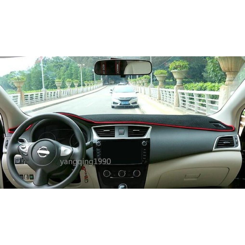 For Nissan Sentra Sylphy 2016 2017 Dashboard Dash Mat DashMat Sun Cover Pad Red