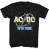 AC/DC Powerage Tour 1978 Black Rock and Roll Music Band T-Shirt