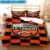 3PCS Lori-ent Football Club Bedding Set,Including 1pc Duvet Cover And 2pcs Pillowcases Perfect for Bedroom, Dormitory, Fan Christmas gift