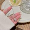 Cute bunny pendant necklace personalized design exquisite pendant girl sweet little fragrance clavicle chain