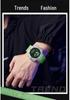 Sanda Men's Casual Sports Waterproof Dual Display Digital Watch