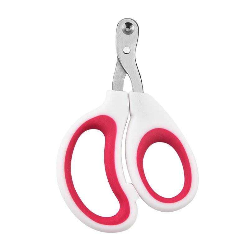 

Cat-Specific Small Blind Cut Nail Clippers - Round/Double Hole Design for Pets OPP Bag Packaging