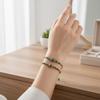Tibetan Multi-Treasure Adjustable Copper Beads Bracelet - Retro Ethnic Hand-Woven Jewelry
