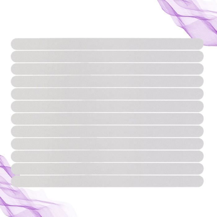 Benzi antiderapante - CASIER - 30 benzi - Transparent - Impermeabil - 20x2cm