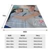 Flanell-Kuscheldecke Schöner Läufer K-Drama Byeon Woo Seok Warme Plüschdecken Weiche Bettwäsche für Bett Wohnzimmer Zuhause Picknick Sofa