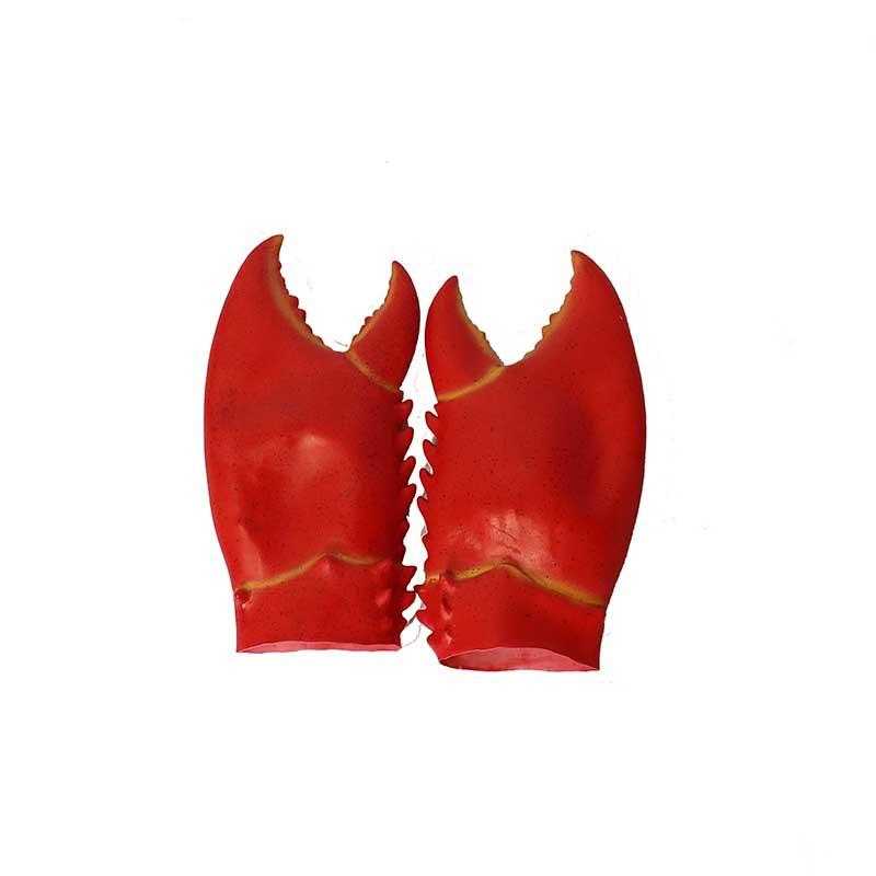 

Headwear Gloves Lobster Funny Halloween Party Props Cosplay Gift Accessories Gloves