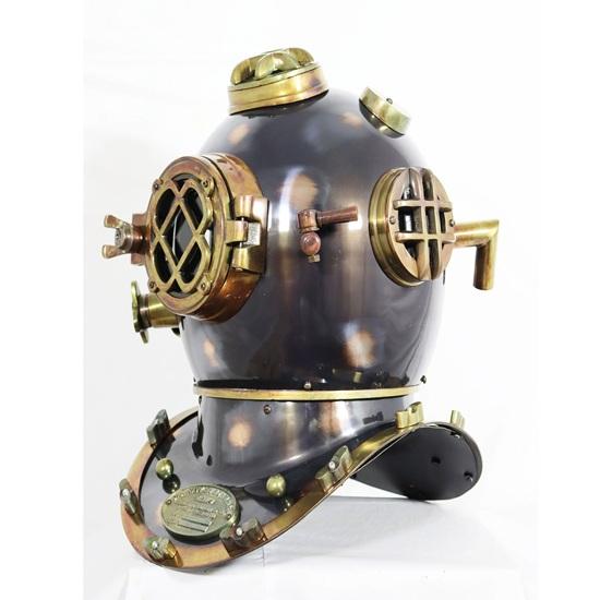 45,72 cm Hełm nurkowy Scuba Commando Mark V Hełm dekoracyjny statku morskiego Najlepszy prezent