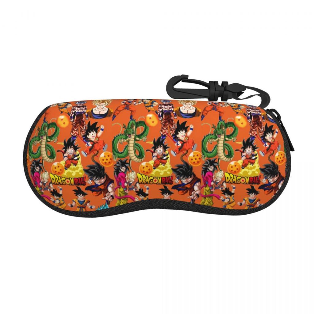 Custom DBZ G-Gokues Comic Shell Eyeglasses Protector Cases Cute Sunglass Case Glasses Bag
