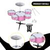 Child Jazz Drum Set Musical Toy Early Educational Simulation Percussion Instrument for Kids