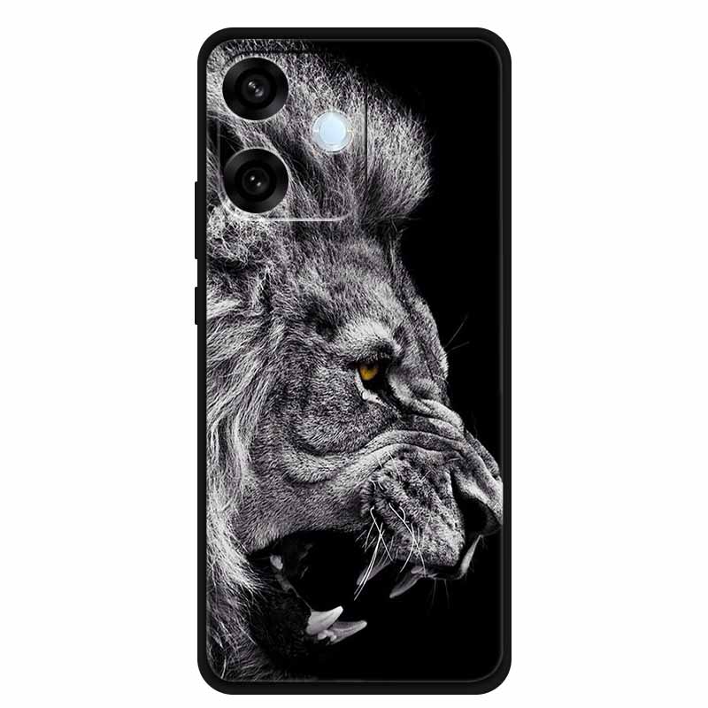 For Oppo A5 Pro 4G 5G Case 6.67" Soft TPU Silicone Funda Cut Cat Flower Painted Back Cover for Oppo A5 Pro 5G Global Shell Coque