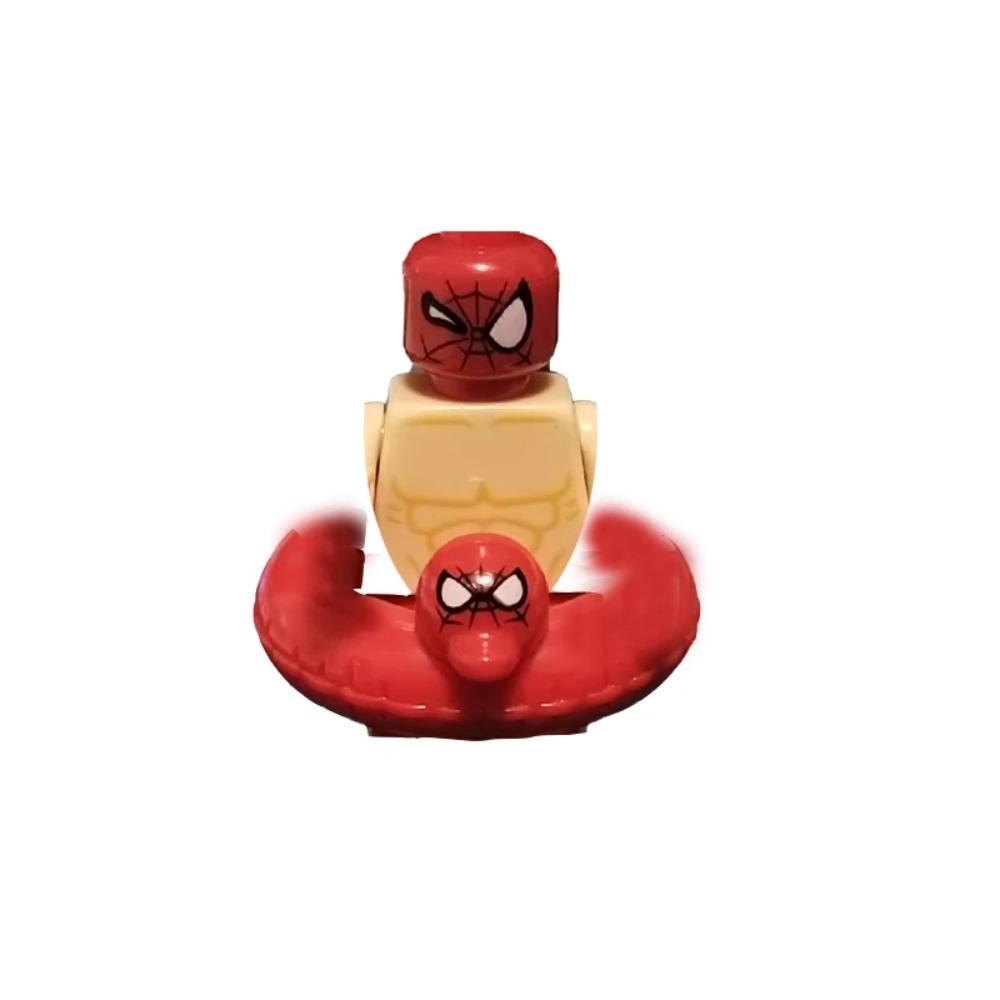 Marvel Heroes Toys Mini Classic Anime Characters Superhero Deadpool Captain America Joker Spider-Man Party Gift Splicing Toy