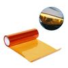 12" X 12" Amber Orange Headlight Taillight Fog Light PVC Tint Overlay Vinyl Film Universal Exterior Parts Car Accessories