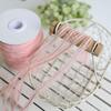 1cm Wide Double-Sided Sheer Elastic Lace Trim for Doll Clothes and Costume Accessories